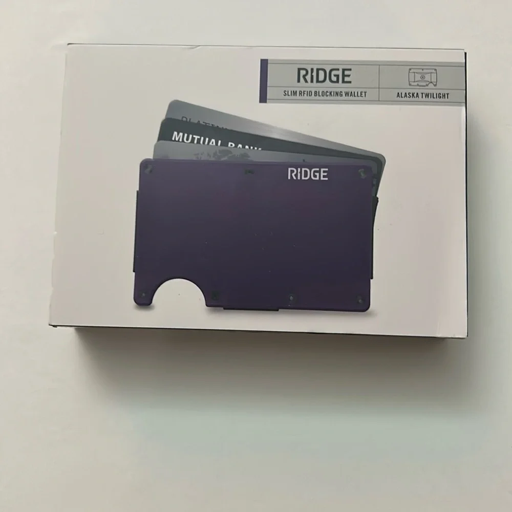 New Ridge Alaska Twilight Slim RFID Blocking Wallet